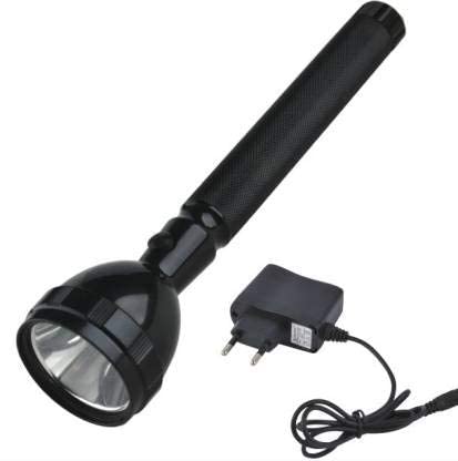Rangwell NX 8990 Rechargeable 2W Metal Torch High Power Ultra Bright Long Range Flashlight, Black, Pack of 1 (B09Q5DFR55) Amazon Price History, Amazon Price Tracker