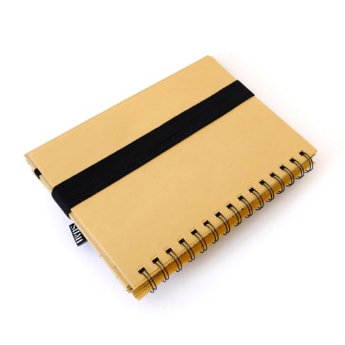 Image of SUMI Multi-Purpose Pencil Case Japanese Style - Elegant and Versatile for Pens, Accessories, Glasses and More - Includes Elastic Band for A5 Planners - Ideal for Office, Home or Travel (Green Garden)