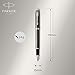PARKER IM Fountain Pen, Dark Espresso, Fine Nib with Blue Ink Refill (1931650)