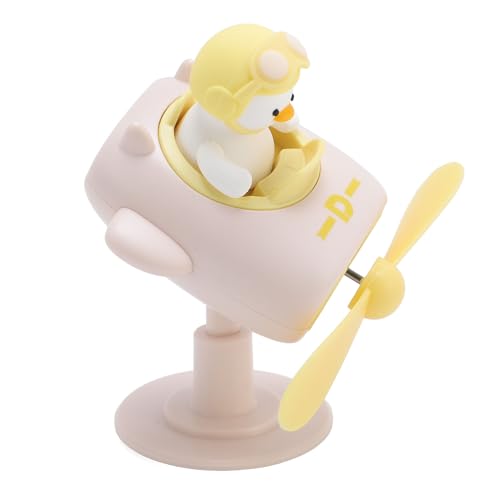 Yinhing Mini Ventilador USB, Lindo Pato Amarillo Plug and Play Ventilador de Refrigeración Portátil Silencioso, con Diseño Silencioso, para Escritorio de Oficina en Casa