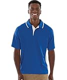 Charles River Apparel Men's Classic Wicking Polo, Royal/White, 4X-Large