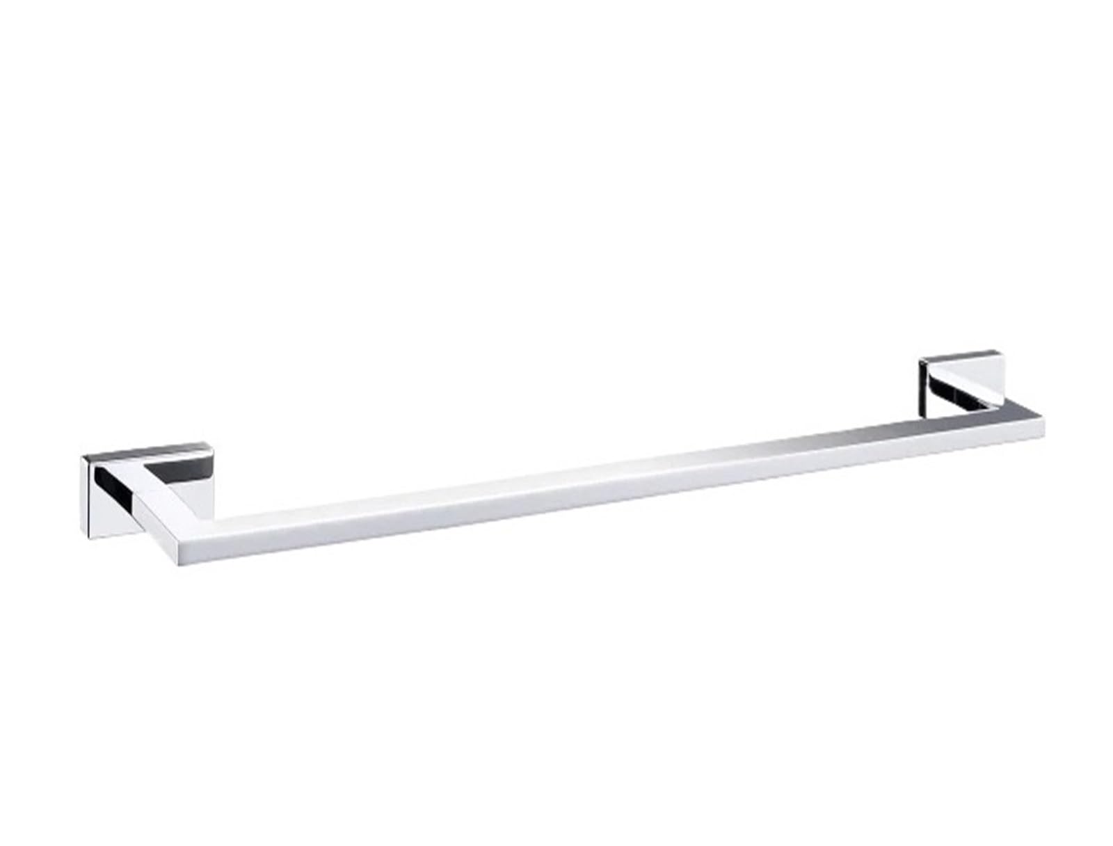 1pc Single Towel Rack 30-80cm Bathroom Holder Hanging Toilet Clothes Shelf Wall Mount Kitchen Storage Rail(Brass Towel Bar 37cm)