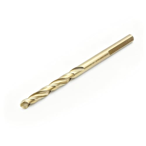 Image of TEMO 1 pc 3 /16 Inch M35 Stepped Point Jobber Drill Bit, Easy Boost Twist Drill Bit Set for Acrylic Metal, Steel, Wood, Plastic