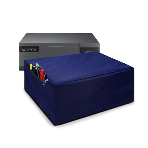 Image of Alifiya Dust Proof Washable Printer Cover for Epson L8050 Single Function Ink Tank Printer - Blue