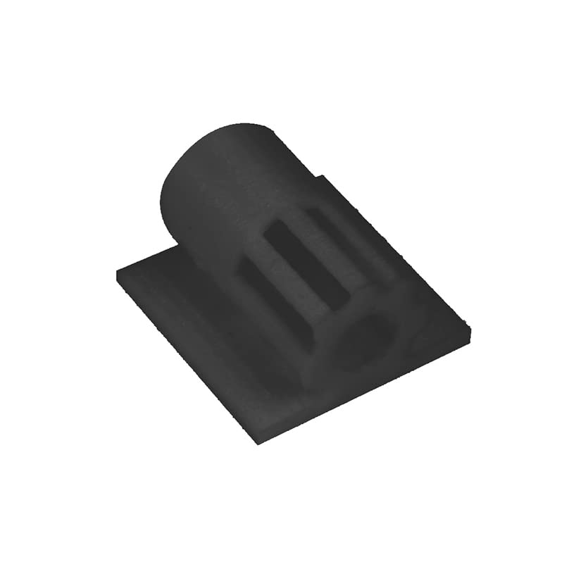 TYXTTGY 1 Pair Motor Seat Fixed Cover Mount for 131/716/8520/1020 Hollow Cup Brush Motor - 2 Channel Airplane Drone Part(Black for 131 Motor)