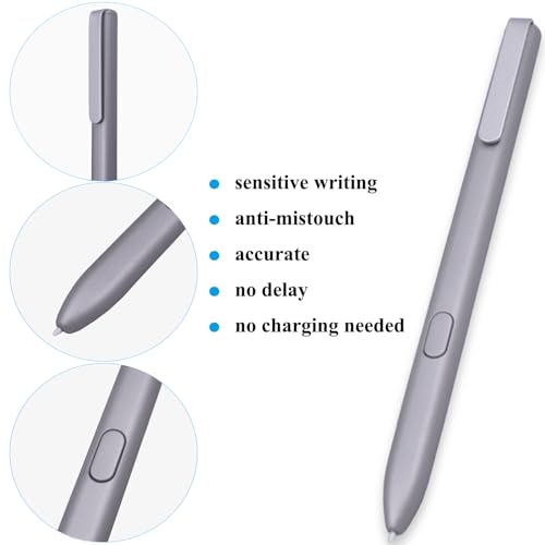 Image of Stylus Pen Compatible with Remarkable 2 /1 Tablet Notebook Pen, EMR Device Compatible, No Charging Needed, No Setup, No Built in Eraser, Silver