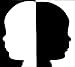 Hygloss Products Black Silhouette Paper – Tracing Portrait Drawing Crafts Paper - 8-1/2 x 11 Inch, 25 Sheets