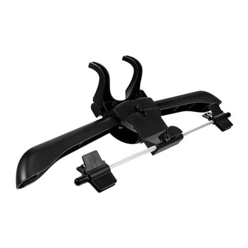 KICHOUSE Ironing Hanger Garment Rack Clip Steam Ironing Tool Plastic Non-Slip Design