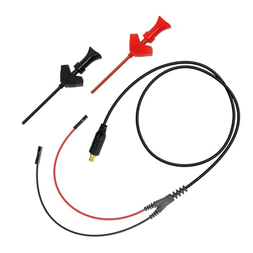 MCX-C Oscilloscope Probe to IC Test Hook Clip Mini Pocket Digital Oscilloscope Test Lead 40V for DS203 DS202 DSO201
