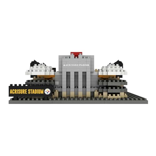 Image of FOCO NFL Unisex-Adult NFL Team Construction Blocks 3D Mini BRXLZ Stadium