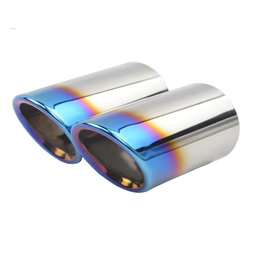 Canule d'échappement en acier inoxydable poli 7cm pour finitions haut de gamme