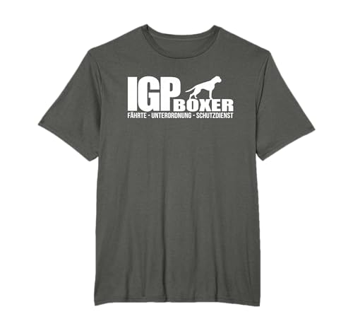 Boxer Hund IGP Hundesport IPO Hunde T-Shirt