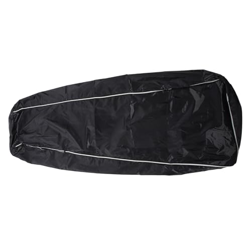 Sac mortuaire noir en PVC renforcé Cabilock pour transport funéraire sécurisé