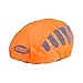 RNXRZANK Bicycle Helmet Cover for Rain Protection and Outdoor Activities, Orange