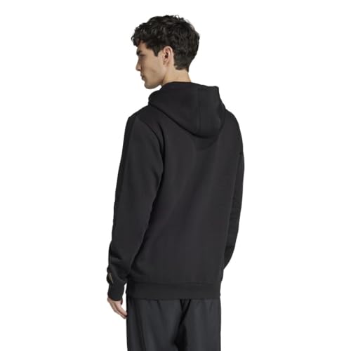 adidas Men's Size Codes Camouflage Linear Graphic Hoodie2