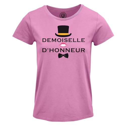 T-shirt demoiselle d'honneur cadeau original EVJF motif tuxedo smoking mariage