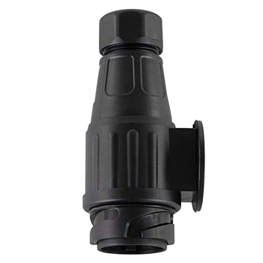 Berlock för berlock, kopplingsplagg, 13 pol, PVC, personbilar, lastbilar, med avkopplingskontakt, hängande kontakt, kopplingsplagg, 13 stift, PVC-hölje