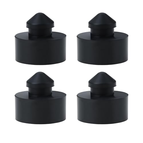 ECSiNG 4 Stück 10 Mm/12 Mm Motorrad-Sitzpuffer 09321-10002 20 X 22 Mm Kompatibel mit Suzuki RG250 SV650 TL1000R R203