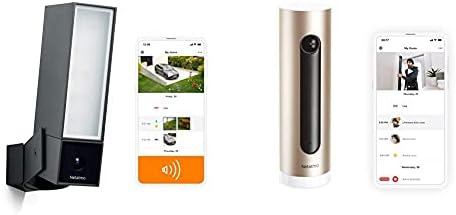 Netatmo Smart Indoor Security Camera, WIFI, Movement Detection, Night Vision, Without Fees, NSC01-UK (Welcome)