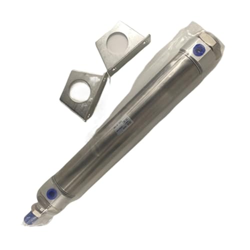 Cilindro neumático mini de acero inoxidable CM2L para guiado y elevación industrial 2