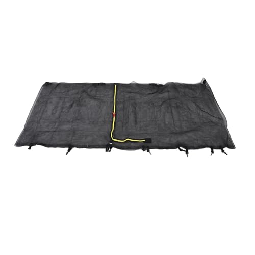 Filet de protection pour trampoline respirant à fermeture éclair Toyvian