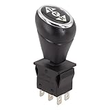 VRTYVEYBB Vorwärts-/Rückwärts-Schiebeschalter, 6-polig, DPDT-Rastschiebeschalter