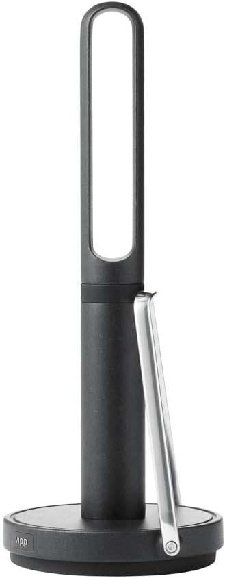 Vipp 266 Küchenrollenhalter, schwarz