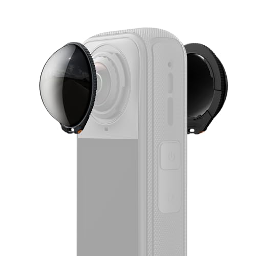 Filtre ND64 Insta360 X4 pour eviter les videos surexposees en plein ete
