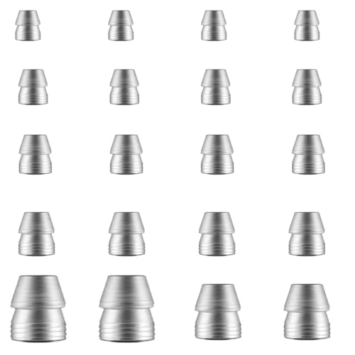 Kiuiom 20 Pièce Coins de Poignée Ronde de Sécurité,Ronde en Acier pour Hache,Marteau Poignée...