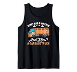 Ce qui a 4 roues et vole Chauffeur de camion poubelle Débardeur