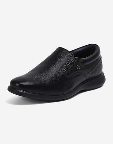 Image of Monte Carlo Mens Solid Slip on Genuine Leather Casual Shoes (201813FW)