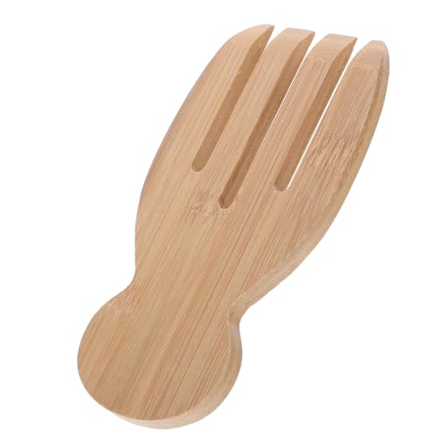UTHCLO Salad Servers Pasta Salad Acacia Salad Bowl Wood Salad Hands Salad Mixer Wooden Serving Utensils Pasta Server Utensil Salad Spinner Wooden Salad Tongs Light Brown