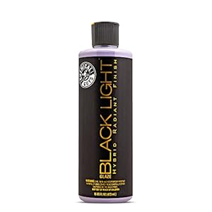 Chemical Guys GAP_619_16 Black Light Hybrid Radiant Finish, Glaze & Sealant, (Safe for Cars, Trucks, SUVs, & More) for Black and Dark Colored Cars, 16 fl oz