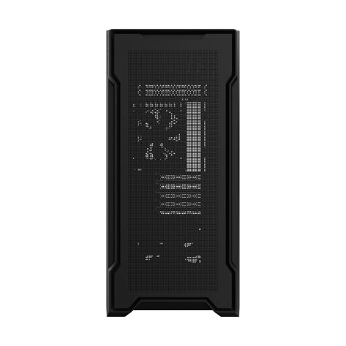 Boîtier PC GIGABYTE C102 Glass Midi Tower Noir pour configuration ATX