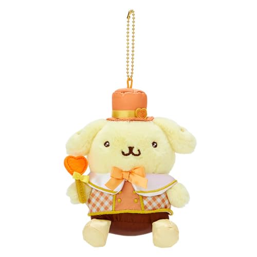 サンリオ(SANRIO) マスコットホルダー(もっと好きにさせちゃうぞ) ポムポムプリン 約幅12×奥行7×高さ14cm 494020（Amazon）
