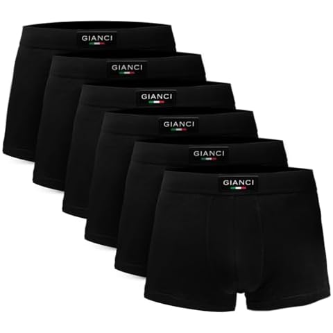 Gianci 6 Pack Mens Boxers Shorts Multipack Cover