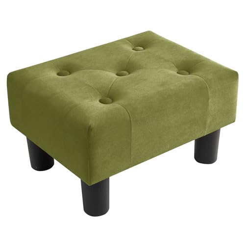 Catálogo de Otomanas y reposapiés disponible en línea para comprar. 41 Poofzy - Taburete pequeño otomano, reposapiés de terciopelo otomano con piernas, reposapiés rectangular para sofá, reposapiés y otomanos, pequeño para sala de estar y entrada...