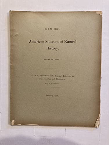 Phytosauria, with Especial Reference to Mystriosuchus and Rhytidodon. Contained in Memoirs of the American Museum of Natural History, Volume 9, Issue 2 pages 27-101.