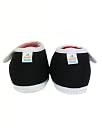 Neska Moda 6 To 12 Months Baby Boys & Girls Solid Cotton Hook & Loop Shoes/Booties (Black,Red)-BT2243 gallery image