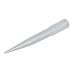 Aexit Plastic Blue gauge Transparent 1000UL 1ml Liquid Pipette Pipettor Tips