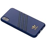 アディダスオリジナルス iPhone XS Max ケース SAMBA (サンバ) ブルー [adidas OR Moulded Case TPU FW18 for iPhone XS Max blue SAMBA]