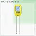 boxoon Npk Soil Meter: Measures Nitrogen, Potassium, Phosphorus, Temperature