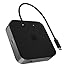 ICY BOX USB4 Docking Station (7-in-1) für 2 Monitore (1x HDMI & 1x DP), 4K 120Hz / 8K 30Hz, 3X USB 3.2 Gen 2 (10 Gbit/s), 60W Power Delivery, Gigabit Ethernet, Audio, IB-DK408-C41