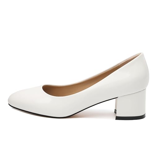 Image of SKYSTERRY Women's Low Heel Dress Pumps Shoes 2 Inch