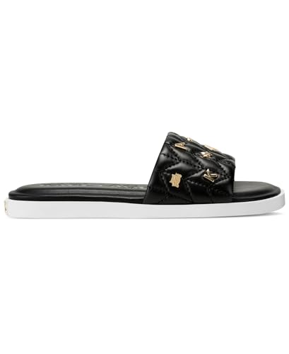 Image of KARL LAGERFELD Women's Cushioned Insole Everyday Carenza Studs - Flat Sandal