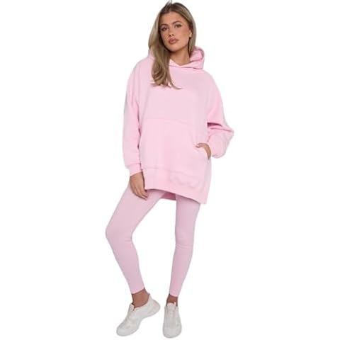 Janisramone Womens Fleece Tracksuit Set Cover