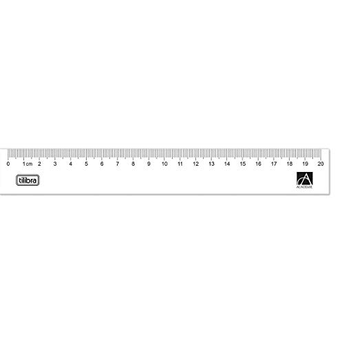 Tilibra - Régua em Poliestireno 20cm Académie - 1 un 1 31FTM6zXqzL