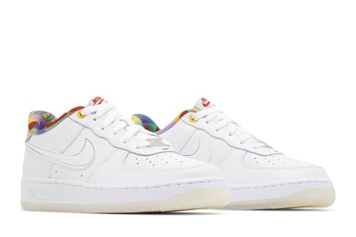 Air Force 1 LV8 - White & Navy by Nike3