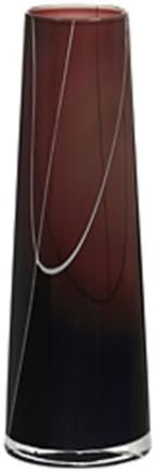 Kosta Boda Barcelona Vase, Brown/White