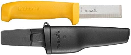 Hultafors 380070 Cuchillo cincel de Acero japonés de 201 mm (Incluye Funda para el cinturón de plástico Extra Resistente), Multicolor